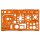 Standardgraph Zeichenschablone Architekt-Werkplanschablone II / 1:50