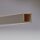Kunststoff Vierkantrohr, weiß, matt, Länge: 1mtr. Maße: 4,0 x 3,0mm