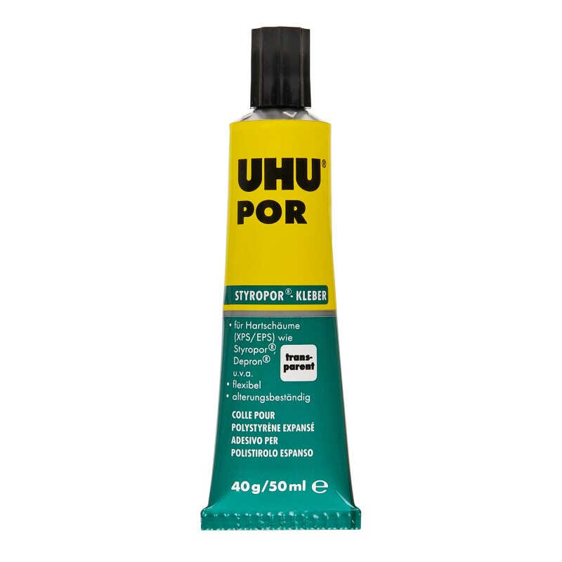 Uhu Por Kleber, Inhalt: 40 g 6,95 €