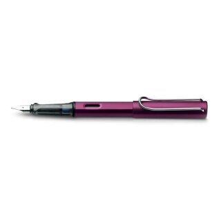 Lamy AL-star black purple Füllhalter, Modell 29