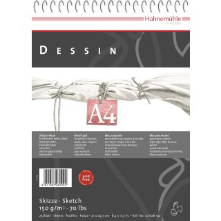Hahnemühle Dessin Skizzenblock, DIN A3 / 150 g/m² / 25 Blatt
