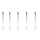Ersatzklingen für Druckknopfmesser, Inhalt: 5 Klingen