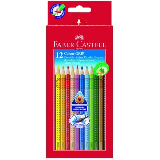 Faber-Castell 12er Colour GRIP 2001 Farbstifte im Kartonetui