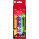 Faber-Castell 10er COLOUR GRIP Radierbar