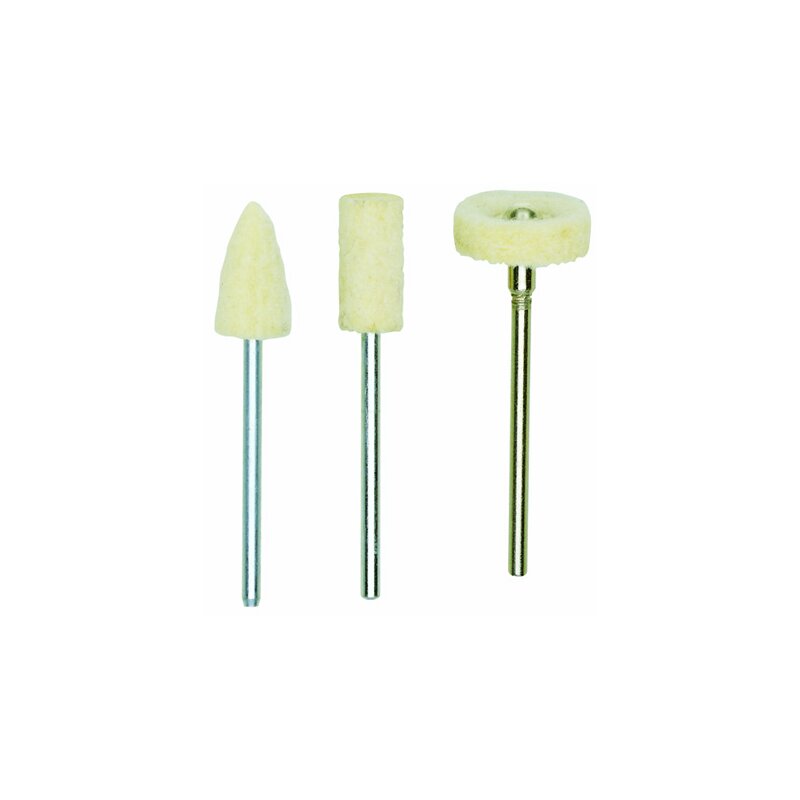 Produktbild von QUARKZMAN Schleifstifte 5x45 Mm – 20 Stück – 80 Korn – Kegelförmig – Schaft 3 Mm – Für Bohrmaschinen