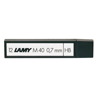 M40 Lamy Druckbleistift-Mine mit 12 Minen Inhalt, 0,7mm