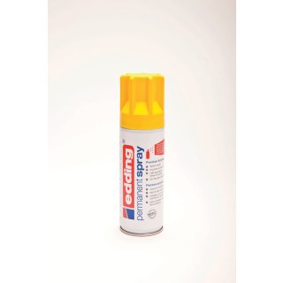 Permanent Spray edding 5200, verkehrsgelb seidenmatt RAL 1023, 200ml