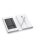 Lamy logo twin pen brushed, Modell 606 im Geschenketui mit Notizbuch