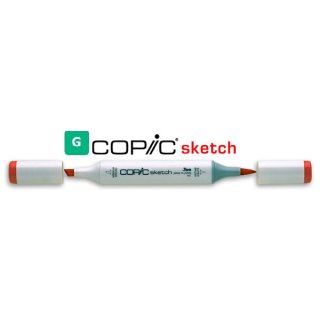 Copic Sketch Marker, FARBE: G -green-
