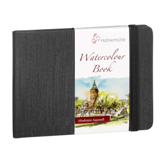 Hahnemühle Watercolour Book Aquarellbuch, A6, Landschaftsformat, 200 g/m², 30 Blatt