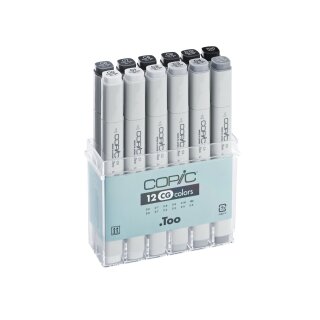 Copic Marker 12er Grau-Set A2