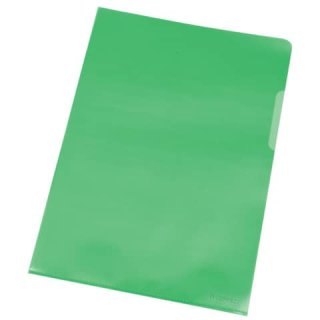 Sichthülle A4 10 Stück grün  KF01645 0,12 mm