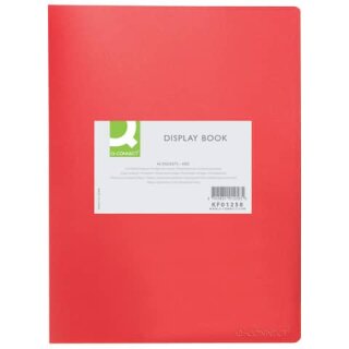 Sichtbuch A4 rot  KF01258 40Hüllen