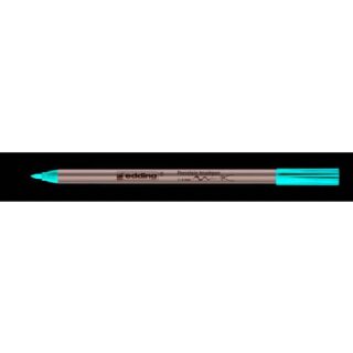 Porzellanmalstift Brushpen rot EDDING 4200