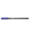 Porzellanmalstift Brushpen blau EDDING 4200