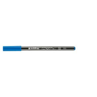 Porzellanmalstift Brushpen hellblau EDDING 4200