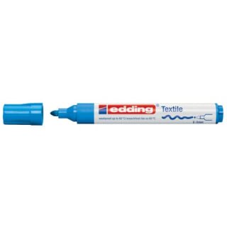 T-Shirtmarker hellblau EDDING 4500