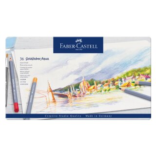 Goldfaber Aqua Aquarellstift, 36er Metalletui
