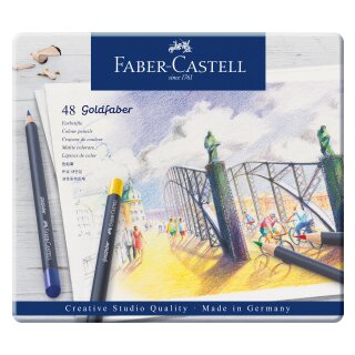 Goldfaber Farbstift, 48er Metalletui