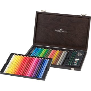 Polychromos Farbstifte, 48er Holzkoffer