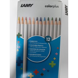 Lamy colorplus Farbstifte, 12er Set Faltschachtel