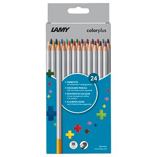 Lamy colorplus Farbstifte, 24er Set Faltschachtel