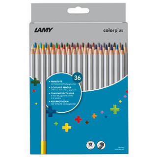 Lamy colorplus Farbstifte, 36er Set Faltschachtel