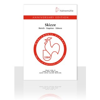 Anniversary Edition Skizzenblock 140 g/m², DIN A4, 50 Blatt
