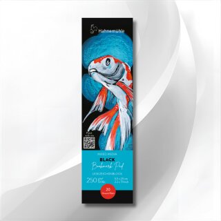 Hahnemühle Black Bookmark Pad mit 20 Blatt