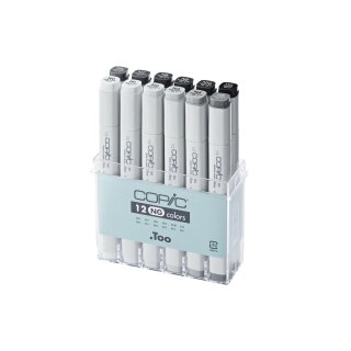 Copic Marker 12er Grau-Set A2