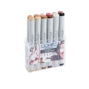 Copic sketch Marker 12er Set Hautfarben