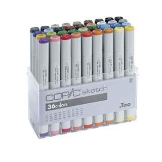 Copic Sketch Marker 36er Basis-Set
