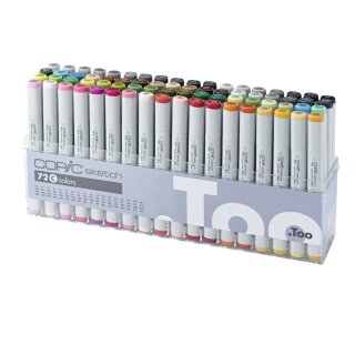 Copic sketch Marker 72er Set C