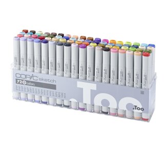 Copic sketch Marker 72er Set D