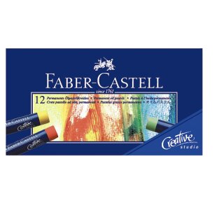 Goldfaber Ölpastellkreide Kartonetui mit 12 Farben