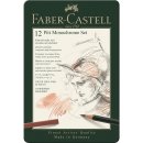 Faber-Castell Set PITT Monochrome klein Metalletui...