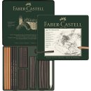 Faber-Castell Set PITT Kohle Set 24-teilig