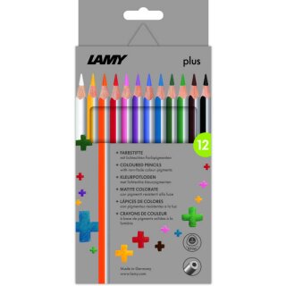 Lamy plus Farbstifte, 12er Set Faltschachtel