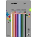 Lamy plus Farbstifte, 12er Set Metallbox