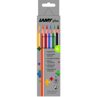 Lamy plus Farbstifte, 6er Set Faltschachtel