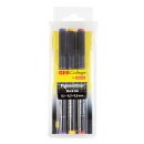 Aristo Pigmentliner Set 0,1mm/0,3mm/0,5mm  College-Liner