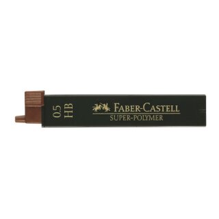 Faber Castell Super Polymer Feinminen, 12 Minen / 0,5 mm