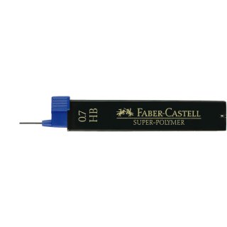Faber Castell Super Polymer Feinminen, 12 Minen / 0,7 mm